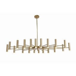 Pendente Vinte (d)120cm (l)60cm (a)15cm 20x3w 3000k 4200lm - 5