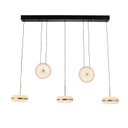 Ver imagem 1 de Lustre Pendente Dendê 95x15x15cm 5X13W 300 JJ017T3K Bella Iluminação