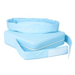 Almofada Assento de Elevação Portátil Bebê e Infantil Impermeável com Cinto de Segurança - 1
