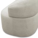 Ver imagem 7 de Sofá 2 Lugares Living Orgânico Sala de Estar 140cm Conka F05 Bouclê Bege - Mpozenato