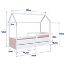 Ver imagem 4 de Cama Infantil Montessoriana com Gavetões Inferiores