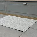 Ver imagem 4 de Tapete Passadeira Trellas Noruega Bege Antiderrapante Ideal para Sala Quarto Decorativo Moderno Durá