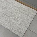 Ver imagem 5 de Tapete Passadeira Trellas Noruega Bege Antiderrapante Ideal para Sala Quarto Decorativo Moderno Durá