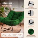 Ver imagem 3 de Cadeira Poltrona de Balanço Nut Chair Acquablock Sala Quarto