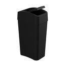 Ver imagem 3 de Lixeira Tampa Basculante 8 Litros Cor:preto