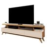 Rack para Tv até 60 Polegadas 180cm Pés em Madeira Maciça Vivare - 2