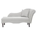 Ver imagem 2 de Recamier Divã Sofá Olivia Psicologia Consultório Linho Bege - Lm Decor