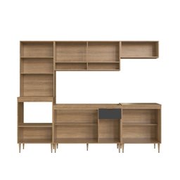 Cozinha Completa Modulada 5 Peças com Torre Quente para 2 Fornos e Espaço para Cooktop Veneza Modulada - 2