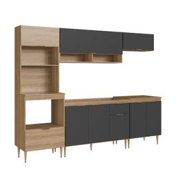 Cozinha Completa Modulada 5 Peças com Torre Quente para 2 Fornos e Espaço para Cooktop Veneza Modulada - 3