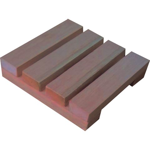 Deck de Madeira Modular 20x20 Cm sem Pintura Neonx:sem Pintura