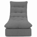 Ver imagem 4 de Poltrona Balance Leve Balanço Linho Premium Easy Clean Luxo para Sala Quarto Conforto Relaxante
