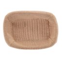 Ver imagem 2 de Cesta Retangular de Plástico com Forro em Tecido 24x17x7cm