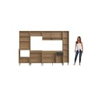 Ver imagem 7 de Cozinha Completa Modulada 6 Peças com Torre Quente para 2 Fornos e Espaço para Cooktop Veneza Modulada Cinza/Mel/Grafite