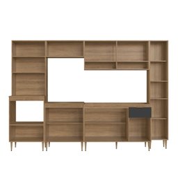 Cozinha Completa Modulada 6 Peças com Torre Quente para 2 Fornos e Espaço para Cooktop Veneza Modulada - 5 Cozinha Completa Modulada 6 Peças com Torre Quente para 2 Fornos e Espaço para Cooktop Veneza Modulada - 5