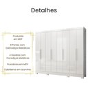 Ver imagem 5 de Guarda Roupa Casal Diplomata 8 Portas Branco Moval