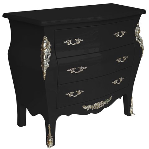 Cômoda Bombe 104x051x090cm