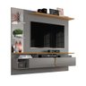 Painel Intense Cinza/tauar para Tv de 55 Polegadas Lukaliam Moveis - 2
