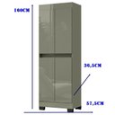 Ver imagem 4 de Armário Multiuso 4 Portas Gael