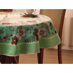 Toalha de Mesa Redonda Estampada Lepper 4 Lugares Pop 1,55m Holambra - 4