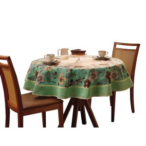 Toalha de Mesa Redonda Estampada Lepper 4 Lugares Pop 1,55m Holambra