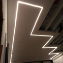 Ver imagem 3 de Perfil Embutir 30x10 Lente Leitosa 2mts Branco