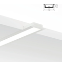 Ver imagem 5 de Perfil Embutir 30x10 Lente Leitosa 2mts Branco