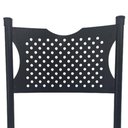 Ver mais imagens de Kit 6 Cadeira para Cozinha Mc Tubular Almofadada Estrutura Preta com Assento Floral Medcombo