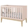 Berço Mini-cama Theo Padrão Americano Pé Classic Madeira Natural - 1