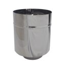 Ver imagem 2 de Kit Cano Chaminé Inox 115mm X 1m X 3un + Chapéu Sputinik