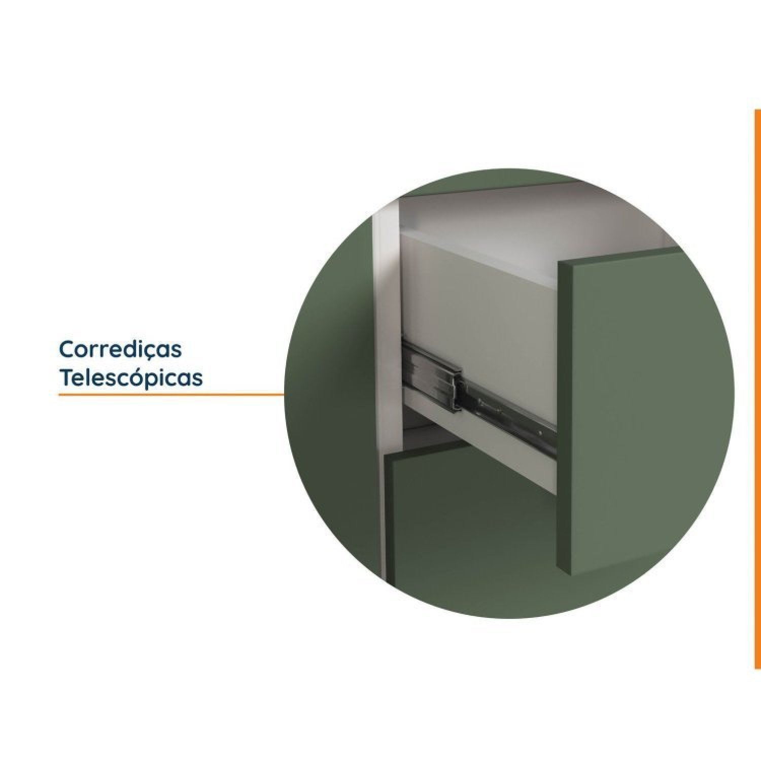 Cozinha Modulada 4 Peças sem Tampo 2 Aéreos e 2 Balcões Ipanema CabeCasa MadeiraMadeira - 9