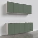 Ver imagem 3 de Cozinha Modulada 4 Peças sem Tampo 2 Aéreos e 2 Balcões Ipanema CabeCasa MadeiraOriginals