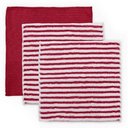 Ver imagem 1 de Kit Pano Multiuso Enxuga e Limpa Microfibra 3 Pçs Vermelho