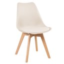 Ver imagem 2 de KIT - 5 x cadeiras Leda - Creme