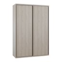 Ver imagem 3 de Guarda-Roupa Modulado Solteiro 1,60m 2 Portas de Correr 3 Gavetas 100% MDF Attuale