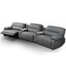Sofá Swift C-porta Copos Baú Cooler Reclinável Retrátil Linho Cinza Escuro G81 Gran Belo - 6