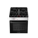 Ver imagem 4 de Fogão Esmaltec 4 Bocas Ideal Top Glass Mesa de Vidro Forno 50 Litros Branco T4vab Bivolt