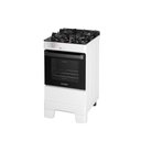 Ver imagem 3 de Fogão Esmaltec 4 Bocas Ideal Top Glass Mesa de Vidro Forno 50 Litros Branco T4vab Bivolt