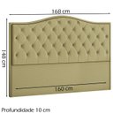 Ver imagem 4 de Cabeceira Queen 160 cm Vien Linho SL 75 Peer