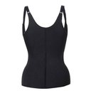 Ver imagem 4 de Cinta Modeladora Dupla Compressão Redutor Ziper Preto Xxxl