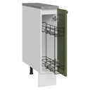 Ver imagem 2 de Balcão Porta-temperos 20 Cm 1 Porta Branco/verde Vik Madesa