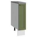 Ver imagem 1 de Balcão Porta-temperos 20 Cm 1 Porta Branco/verde Vik Madesa