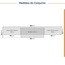 Ver imagem 4 de Cozinha Modulada 4 Peças sem Tampo 3 Aéreos 5 Portas e 1 Balcão Ipanema CabeCasa MadeiraOriginals