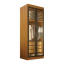 Ver imagem 1 de Guarda Roupa Modulado 2 Portas Reflecta Orion - Leifer Cinamomo