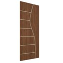 Ver imagem 1 de Folha de Porta de Madeira Frisada 210x80 Espessura 3,5cm Valuchi