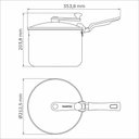 Ver imagem 4 de Pipoqueira Tramontina Ravena Alumínio Antiaderente Starflon Max 20cm 3,5 L Tramontina