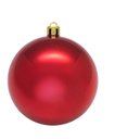 Ver imagem 2 de Jogo de Bola de Natal C/9pç 5cm Vermelho