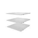 Ver imagem 1 de Kit Planejado 3 Prateleiras 42cm Hera CabeCasa MadeiraOriginals Branco/Algodão