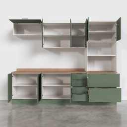 Cozinha Modulada 5 Peças com Tampo 2 Aéreos 2 Balcões 1 Torre Quente Ipanema CabeCasa MadeiraMadeira - 19