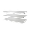 Ver imagem 3 de Kit Planejado 3 Prateleiras 87cm Hera CabeCasa MadeiraOriginals Branco/Algodão