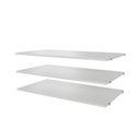 Ver imagem 1 de Kit Planejado 3 Prateleiras 87cm Hera CabeCasa MadeiraOriginals Branco/Algodão